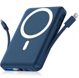 Павербанк  10000 Yiisonger KT-D011,22.5W,MagSafe18W син (790714)