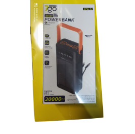 Павербанк  30000 7GO GPW-03 4USB/2A/QC3.0/сон дис чор