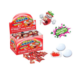 Жув гум 'MEGA SHOOK' Strawberry (100шт*18)