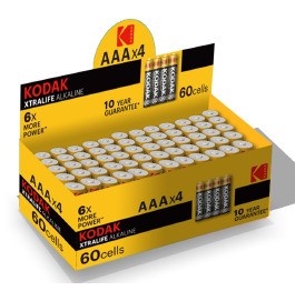 .Батарейка 'KODAK' XTRALIFE LR3 (60шт*20)