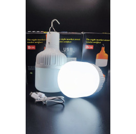 .Лампа  60W ак-р USB 6-8 годин