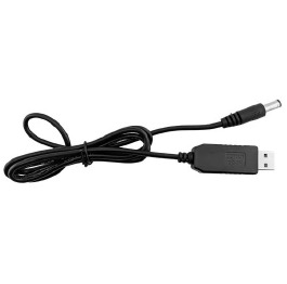 Кабель DC-USB 9V 5.5х2.1мм (роутер)