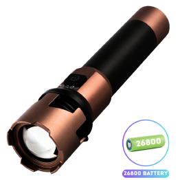 Ліхтар A69-GT, 1x26800, Power Bank, ЗП Type-C, zoom, Box