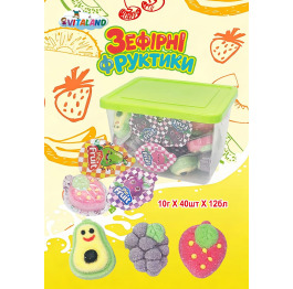 Зефірні Фруктики 3D 10г 40шт (12)