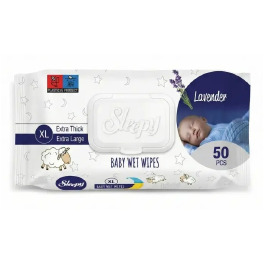 .Рушники вологі 50 SLEEPY BABY Lavender (12)