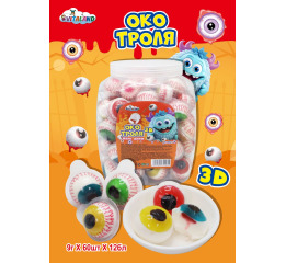 Око Троля 3D желе джем 10г (60шт*12)