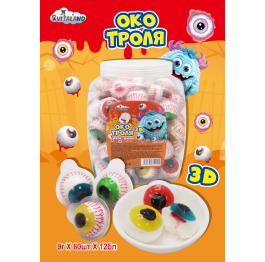 Око Троля 3D желе джем 10г (60шт*12)