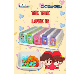 ТІК ТАК 'LOVE IS' 10г (50шт*12)