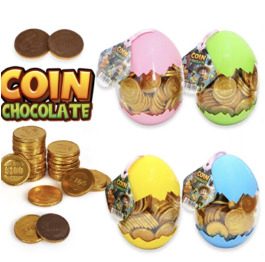 Шоколадні монети 'EGG' 100шт (12)
