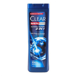 Clear шампунь 360 чол Classic Action 2 in 1(12)