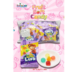 Мармелад 'Фрукти CANDY LAND' 20г (30шт*20)