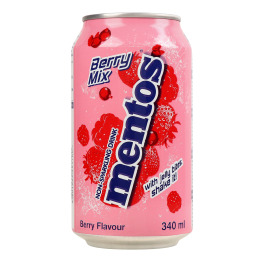 ..Напій 340 Mentos Ягідний мікс (24)