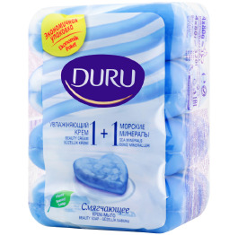 Мило Duru 1+1 мор мінерали та крем 4*80г ЕКОПАК