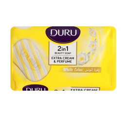 Мило Duru 100г 2в1 білий лотос