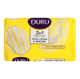 Мило Duru 100г 2в1 білий лотос