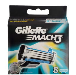 GILLETTE карт Mach 3 (8шт+8)
