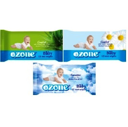 Салфетки влажные 15шт Ozone для детей